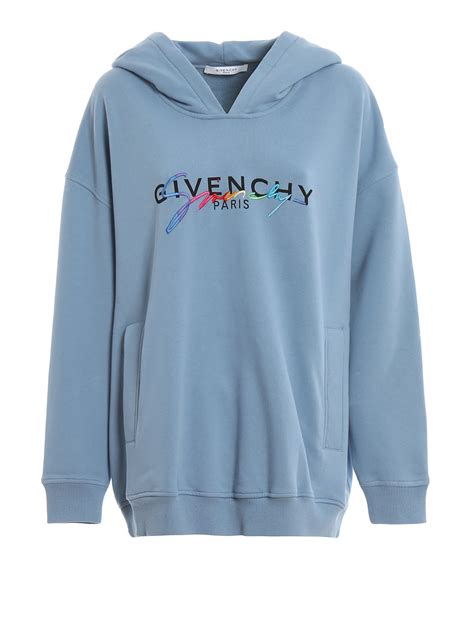 blauer givenchy pullover|Givenchy hoodie.